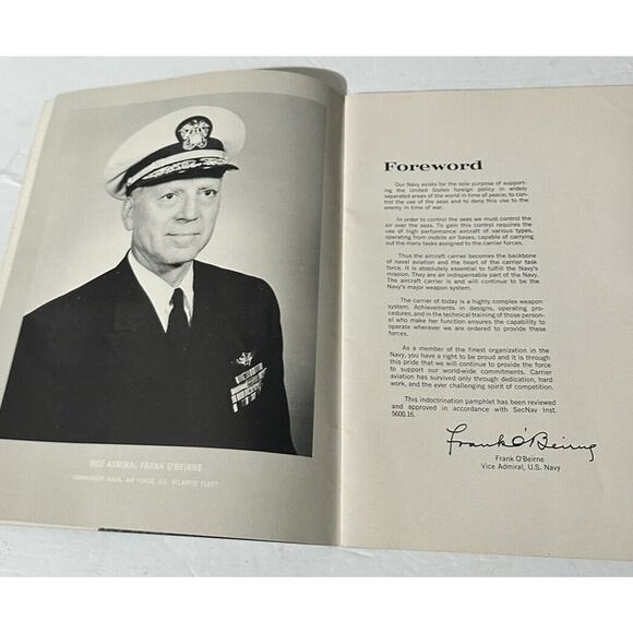 Air Power at Sea, Naval Force Atlantic Fleet, 50th Ann Naval Air‎ Lot Of 2 Navy - Picture 6 of 12